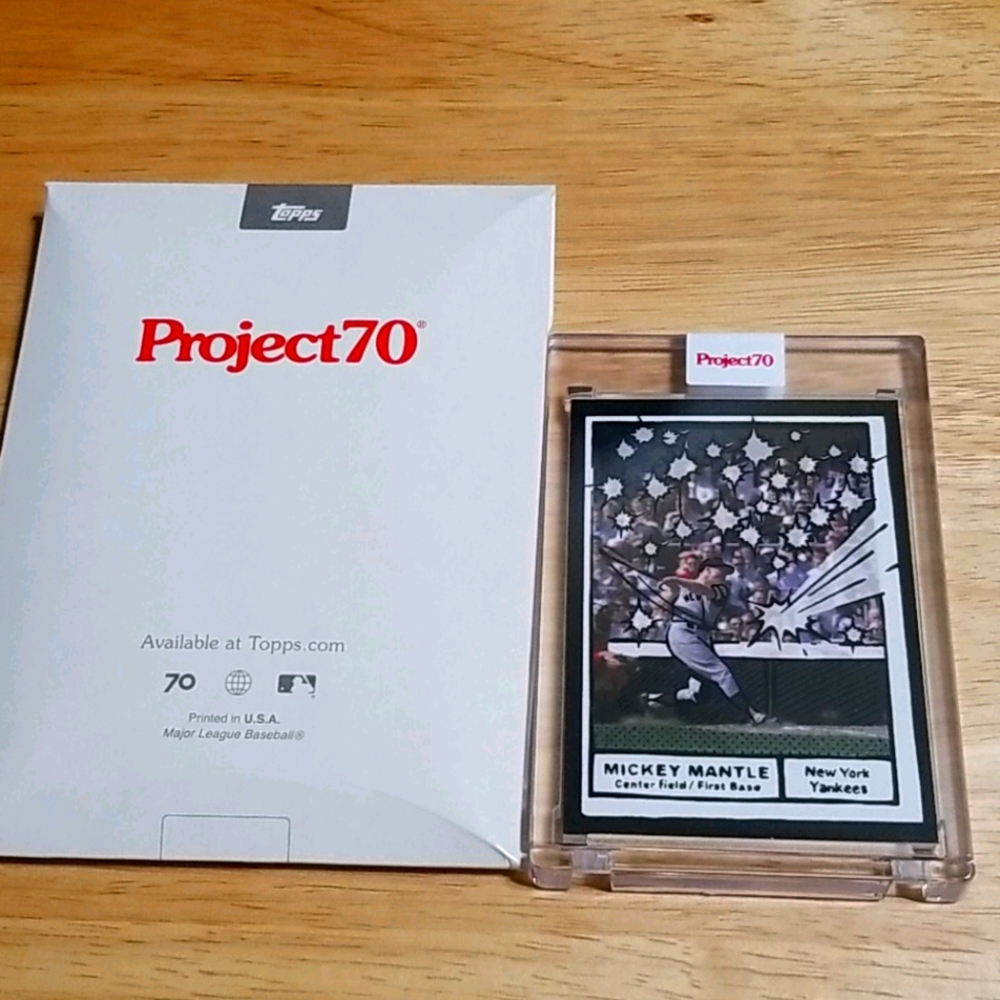 Mickey Mantle Topps Project 70, short print